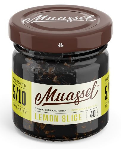 Табак Muassel Strong - Lemon Slice (Лимонная долька) 40 гр